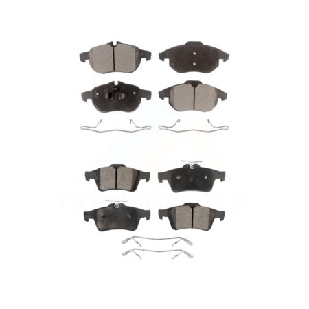 Front Rear Ceramic Brake Pads Kit For Saab 9-3 KTC-100506
