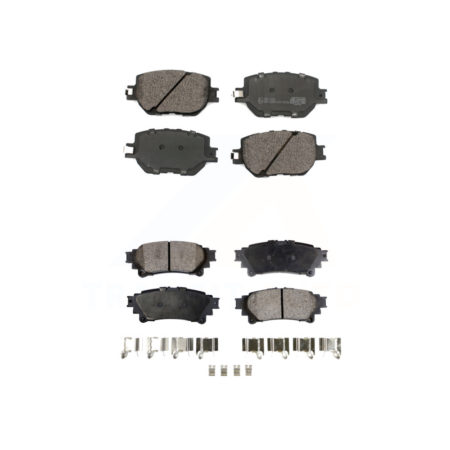 Front Rear Ceramic Brake Pads Kit For Lexus IS250 KTC-100527