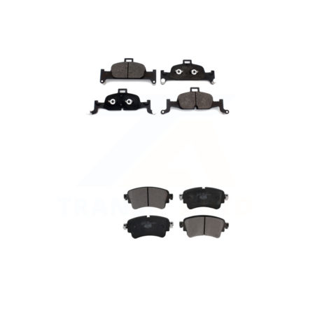 Front Rear Ceramic Brake Pads Kit For Audi Q5 A4 A5 Quattro A6 Sportback allroad KTC-100543