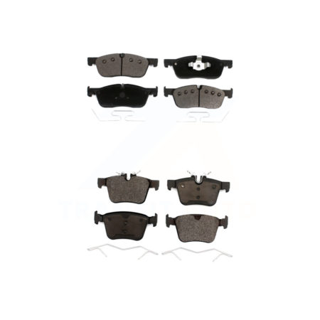 Front Rear Ceramic Brake Pad Kit For Land Rover Jaguar F-Pace Discovery Sport Range Velar KTC-100555