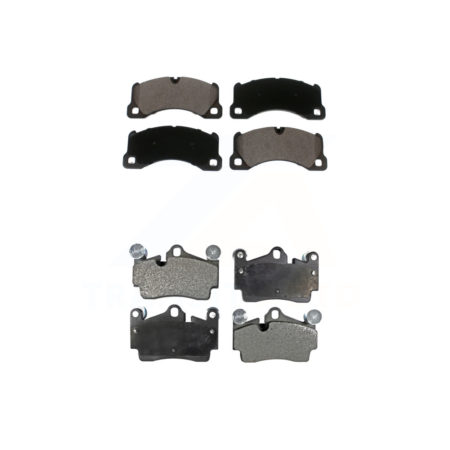 Front Rear Ceramic Brake Pads Kit For Porsche Cayenne KTC-100565