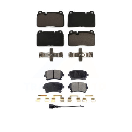 Front Rear Ceramic Brake Pads Kit For 2016 Audi Q5 FLEX engine KTC-100567