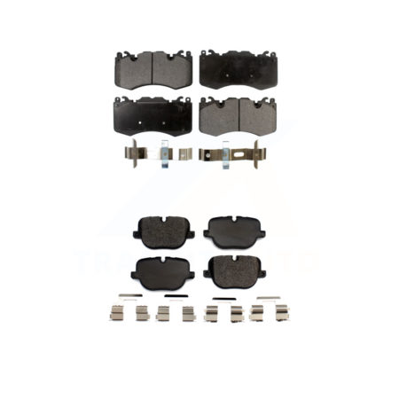Front Rear Ceramic Brake Pads Kit For Land Rover Range Sport Supercharged KTC-100578