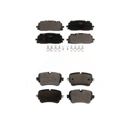 Front Rear Ceramic Brake Pads Kit For Audi Q7 Q8 A8 Quattro KTC-100594