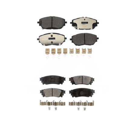 Front Rear Ceramic Brake Pads Kit For Toyota C-HR KTC-100597