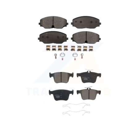 Front Rear Ceramic Brake Pads Kit For Volkswagen Atlas Cross Sport KTC-100598