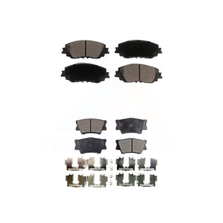 Front Rear Ceramic Brake Pads Kit For Toyota Camry KTC-100599