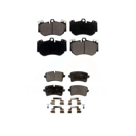 Front Rear Ceramic Brake Pads Kit For 2013-2015 Audi RS5 With Composite Brakes KTC-100607