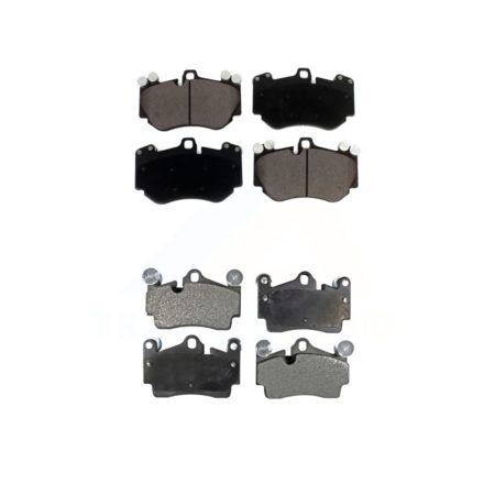 Front Rear Ceramic Brake Pads Kit For Porsche Cayenne With 380mm Diameter Rotor KTC-100608