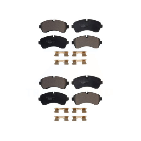 Front Rear Ceramic Brake Pads Kit For W42 Workhorse Custom Chassis P32 KTC-100627