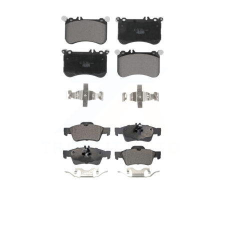 Front Rear Ceramic Brake Pads Kit For Mercedes-Benz CLS550 E550 KTC-100631
