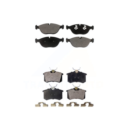 Front Rear Ceramic Brake Pads Kit For Audi TT Quattro Volkswagen R32 KTC-100646