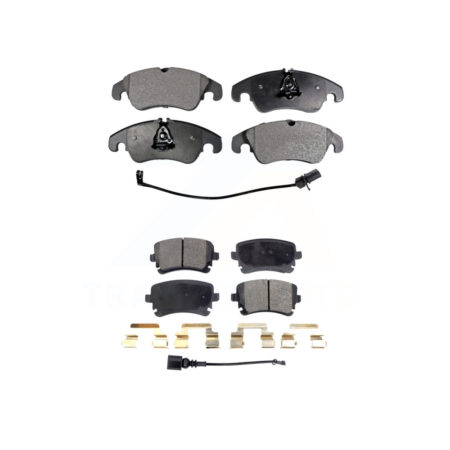 Front Rear Ceramic Brake Pads Kit For Audi S4 S5 A4 allroad KTC-100647