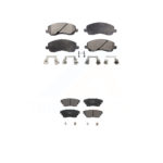 Front Rear Ceramic Brake Pads Kit For Mitsubishi Outlander KTC-100655