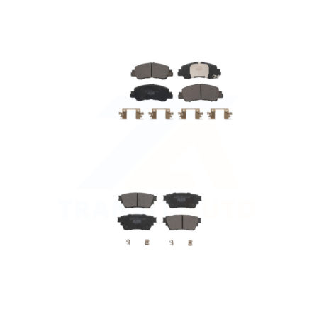 Front Rear Ceramic Brake Pad Kit For Mitsubishi Eclipse Cross With Electric Parking KTC-100660