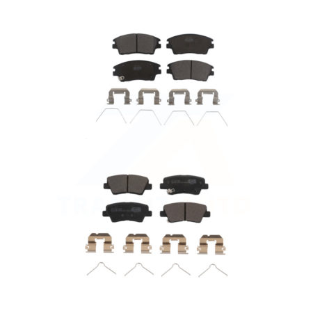 Front Rear Ceramic Brake Pads Kit For Kia Sportage Hyundai Tucson KTC-100669