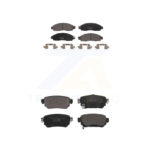 Front Rear Ceramic Brake Pads Kit For Nissan LEAF With Electric Parking KTC-100677