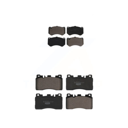 Front Rear Ceramic Brake Pads Kit For Mercedes-Benz E63 AMG CLS63 S KTC-100683