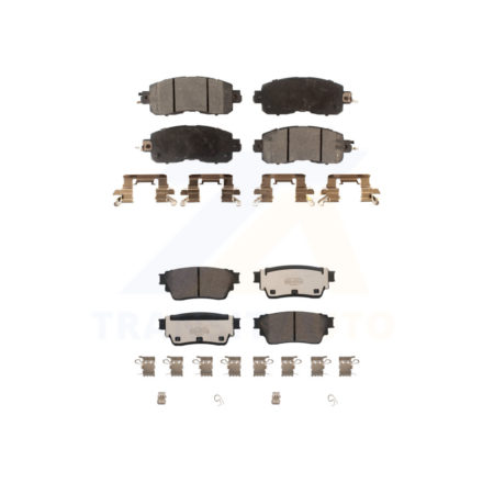Front Rear Ceramic Brake Pads Kit For Nissan Altima KTC-100688