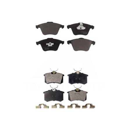 Front Rear Ceramic Brake Pads Kit For Audi A6 Quattro KTC-100690