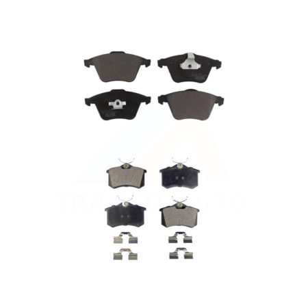 Front Rear Ceramic Brake Pads Kit For Audi A6 Quattro KTC-100691