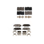 Front Rear Ceramic Brake Pads Kit For 12 Chevrolet Corvette With Composite Brakes KTC-100702