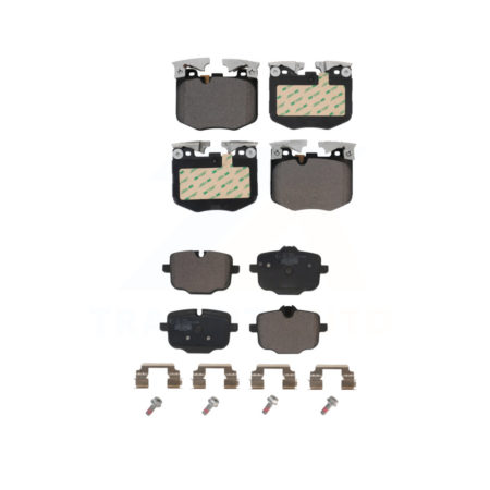 Front Rear Ceramic Brake Pad Kit For BMW X3 X5 530i xDrive X7 530e 740i X4 640i Gran 740e KTC-100704