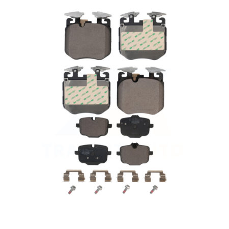 Front Rear Ceramic Brake Pad Kit For BMW X5 540i xDrive X7 750i M550i 740i 740e X6 Alpina KTC-100711