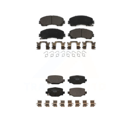 Front Rear Ceramic Brake Pads Kit For INFINITI QX50 QX55 KTC-100717