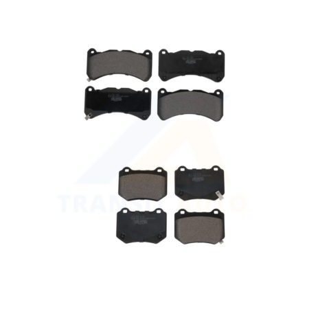 Front Rear Ceramic Brake Pads Kit For 2018-2021 Subaru WRX STI KTC-100733