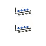 Front Suspension Bar Link Pair For Chevrolet Trailblazer Ford GMC Envoy Lincoln LTD Crown KTR-100664