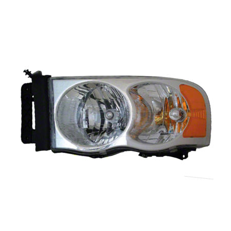 Left Headlamp assy composite includes park/signal/marker lamps - DODGE RAM 2500 2004-2005