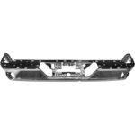 Rear bumper face bar Exc DENALI; Single Exh; w/o Blind Spot Module; Chrome - GMC SIERRA 1500 LIMITED 2022-2022