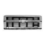 Grille assy LT|LTZ; w/Z71 Pkg; 1st Design; Chrome - CHEVROLET SILVERADO 1500 2014-2015