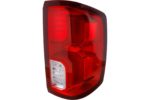 Right Taillamp assy w/LED Accent Light; w/o Z71 Pkg; w/o High Desert Pkg - CHEVROLET SILVERADO 1500 2016-2018