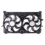 Radiator cooling fan assy sierra/silverado; w/8 cyl; w/o performance pkg; motor/blade/shroud - GMC SIERRA 1500 2007-2008
