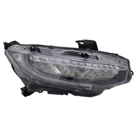 Right Headlamp assy composite TOURING; LED - HONDA CIVIC 2019-2019