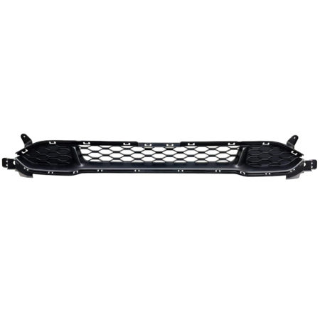 Front bumper grille w/o Pedestrian Recognition; w/o Fog Lamps - HYUNDAI KONA 2018-2021