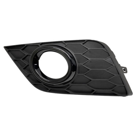 Left Front bumper insert Fog Lamp Bezel; w/Fog Lamps; w/Midnight Special Edition Pkg - NISSAN SENTRA 2018-2018