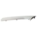Left Front bumper molding F10; STANDARD; Sedan; w/o M Pkg; w/Fog Lamps; Outer Grille Trim - BMW 550i 2014-2016