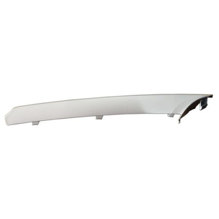 Left Front bumper molding F10; STANDARD; Sedan; w/o M Pkg; w/Fog Lamps; Outer Grille Trim - BMW 535d 2014-2016