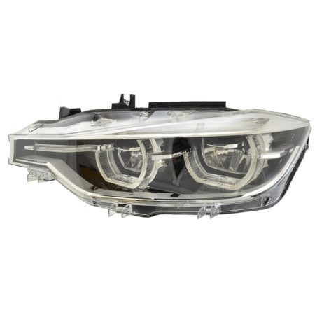 Left Headlamp assy composite F30; Sedan; LED; w/o Adaptive Headlamps - BMW 340i 2016-2018