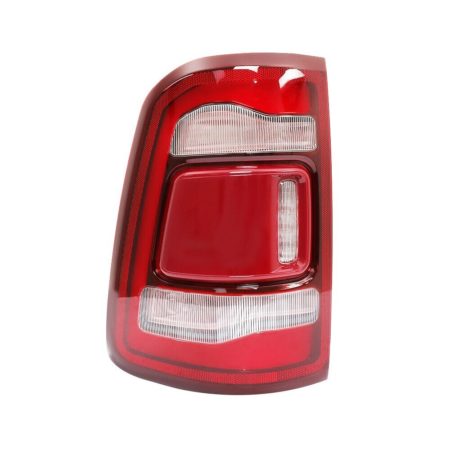 Left Taillamp assy LED; w/Blind Spot Detection; Chrome Trim - RAM 1500 2019-2022