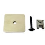 Right Front bumper cover retainer EDDIE BAUER|LIMITED|XLT; RH=LH; Wheel Opening Molding Bracket - FORD EXPLORER 2006-2010