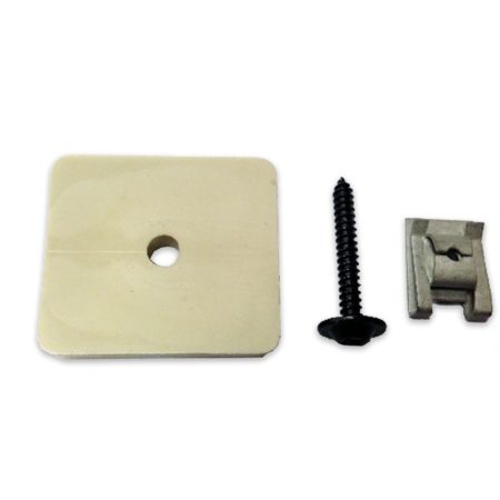 Left Front bumper cover retainer EDDIE BAUER|LIMITED|XLT; RH=LH; Wheel Opening Molding Bracket - FORD EXPLORER 2006-2010