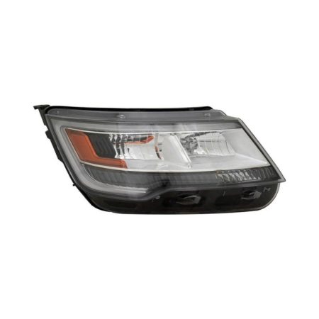 Right Headlamp lens/housing BASE - FORD EXPLORER 2016-2018