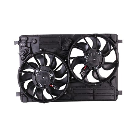 Radiator cooling fan assy To 9-9-15; Hvy Duty Cooling; w/Towing Pkg; w/Resistor - LINCOLN MKC 2015-2016