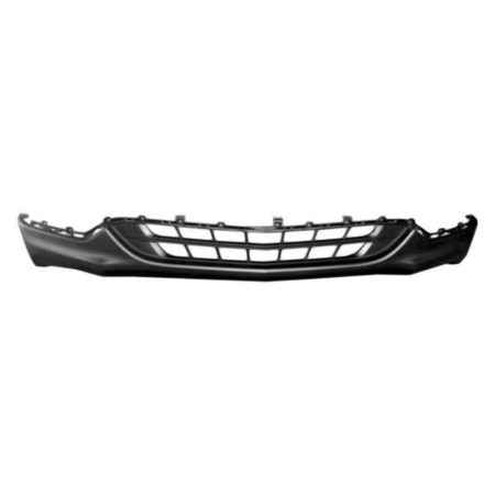 Front bumper cover lower w/o Engine Block Heater; Black - CHEVROLET EQUINOX 2018-2019