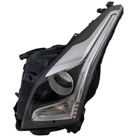 Left Headlamp assy composite Halogen; w/o Leveling System - CADILLAC ATS 2013-2018