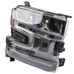 Right Headlamp assy composite LED; w/o Intelligent High Beams - CHEVROLET SILVERADO 1500 LTD 2022-2022